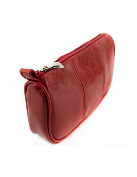 Piórnik kosmetyczka-czerwona