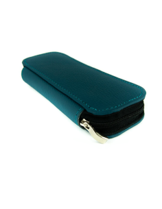 Piórnik duży owalny-navy blue