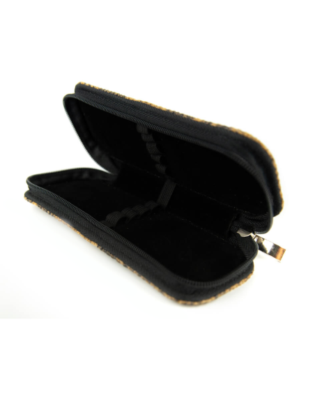 PIÓRNIK GALSKÓR OWALNY DUŻY - PRINT WĘŻOWY JASNY BRĄZ - PRODUCENT GALSKÓR