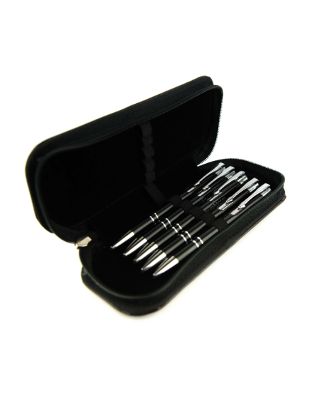 072 Piórnik duży owalny - jasny brąz