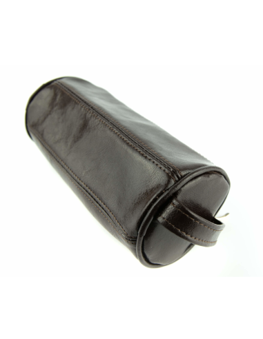 078 Piórnik okrągły duży-brąz 078 Piórnik okrągły duży-brąz