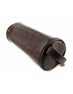 078 Piórnik okrągły duży - jasny brąz 2