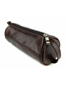 078 Piórnik okrągły duży - jasny brąz