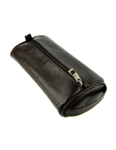 077 Piórnik płaski-brąz 077 Piórnik płaski-brąz