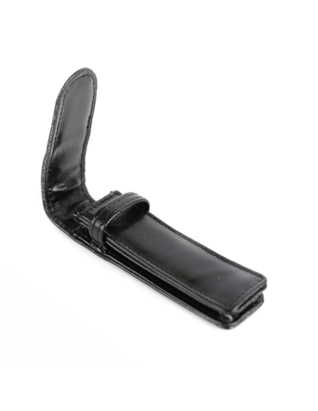 318 ETUI 2-KOMOROWE - CZARNE