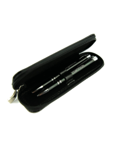 317 Piórnik owalny mały - czarny