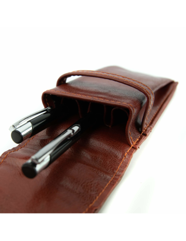 SKÓRZANE ETUI 3-KOMOROWE-KONIAK -PRODUCENT GALSKÓR