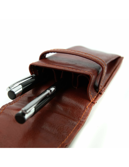 SKÓRZANE ETUI 3-KOMOROWE-KONIAK -PRODUCENT GALSKÓR