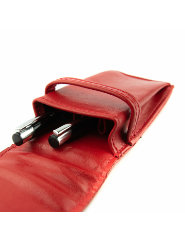 319 Etui 3-komorowe-czerwony