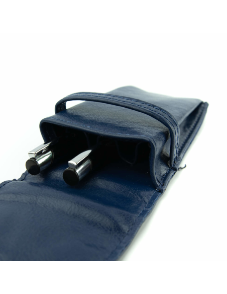 319 Etui 3-komorowe-niebieski