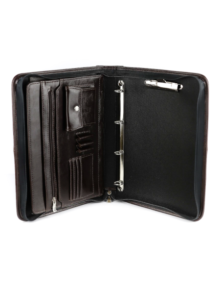 Aktówka skórzana brąz - franczesko.pl