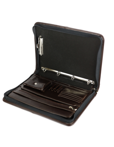 Aktówka skórzana brąz - franczesko.pl