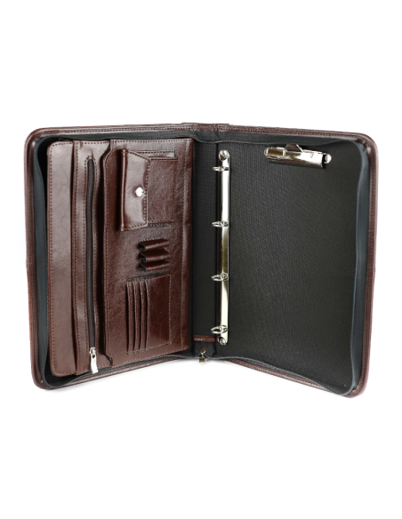 Aktówka skórzana jasny brąz - franczesko.pl