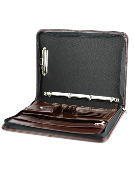 Aktówka skórzana jasny brąz - franczesko.pl