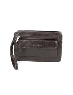 308 Saszetka męska brąz