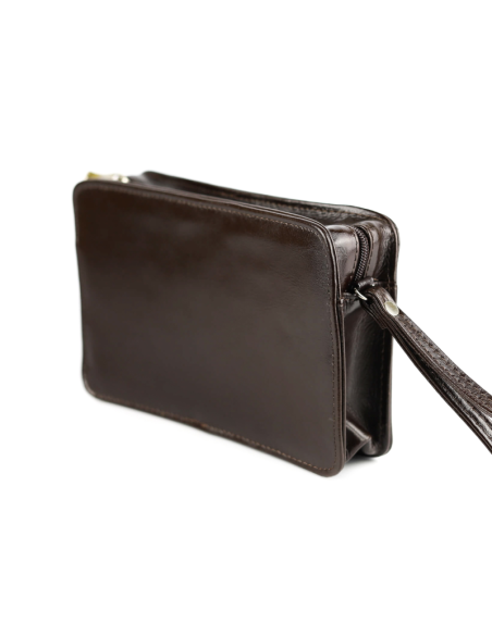 308 Saszetka męska brąz