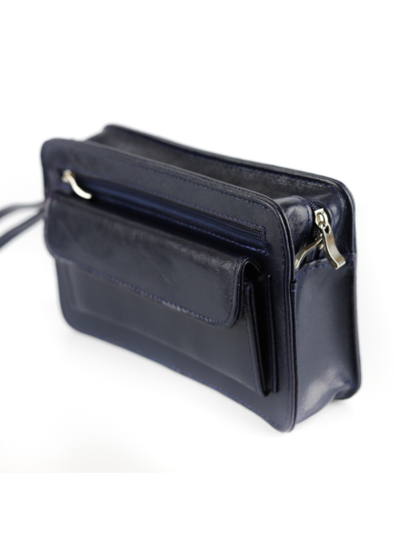 308 Saszetka męska brąz