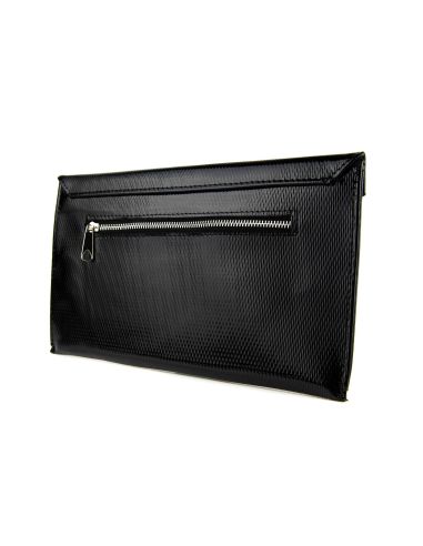 Kopertówka czarna lakierek skóra bydlęca - Franczesko.pl