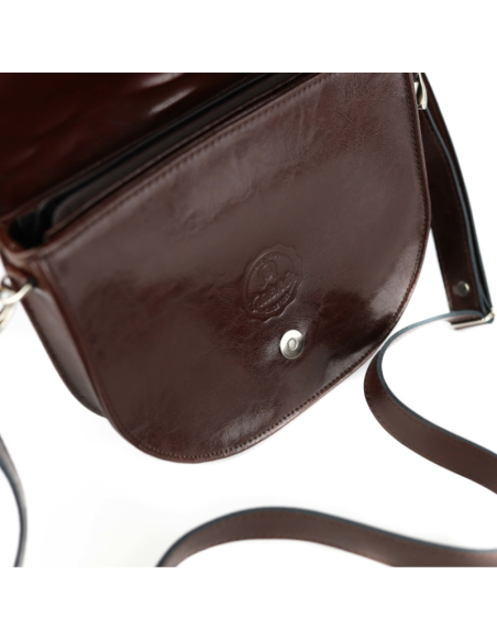 Torebka kopytko - jasny brąz B.