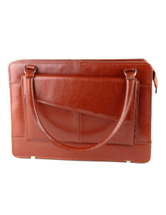 Teczka damska laptop exclusive - koniak 2