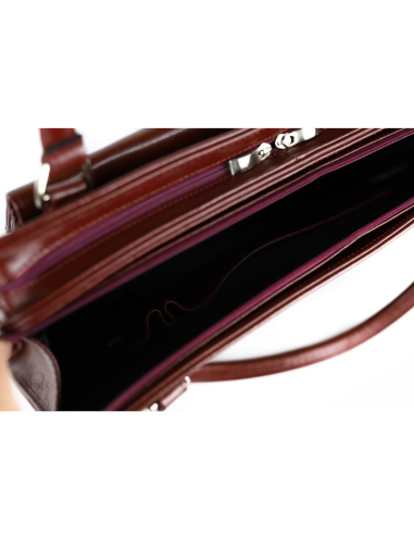 505 Teczka damska laptop exclusive - wiśnia