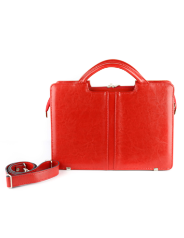 Teczka damska exclusive - czerwona