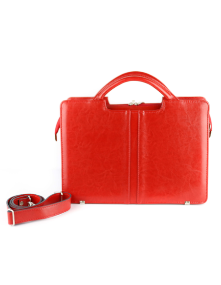 Teczka damska exclusive - czerwona