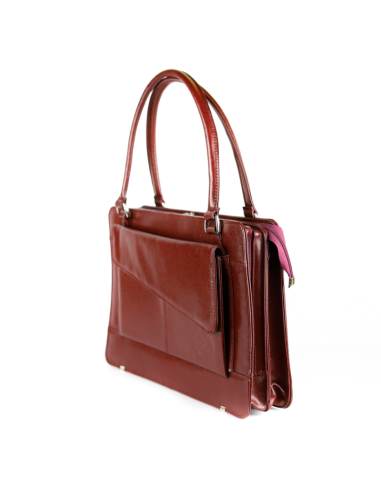 505 Teczka damska laptop exclusive - wiśnia