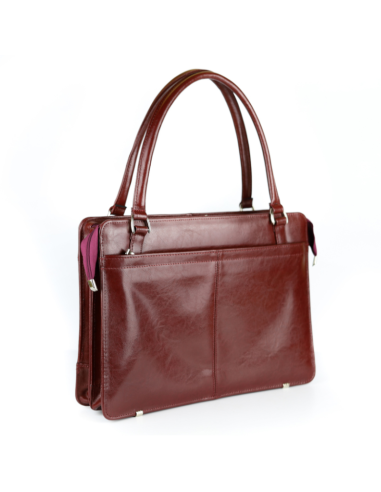 505 Teczka damska laptop exclusive - wiśnia