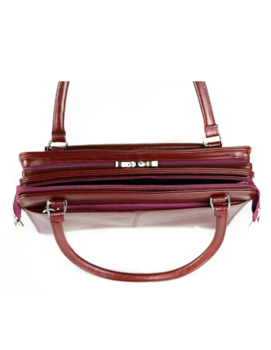 505 Teczka damska laptop exclusive - wiśnia