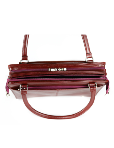 505 Teczka damska laptop exclusive - wiśnia