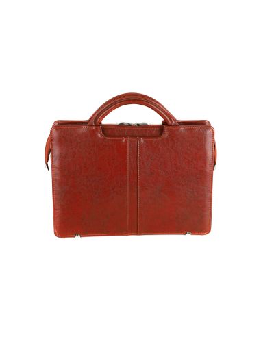 507 Teczka damska exclusive - koniakowy