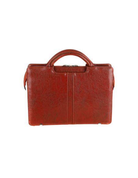 507 Teczka damska exclusive - koniakowy