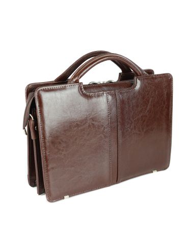 507 Teczka damska exclusive - jasny brąz