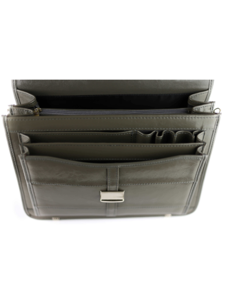 Teczka pasy mała - szara