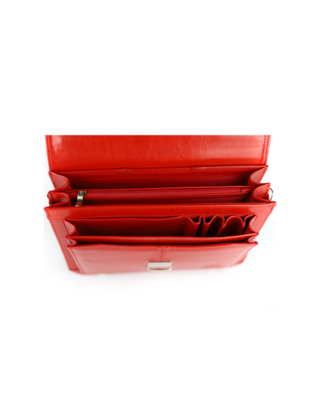 Teczka pasy mała - czerwony