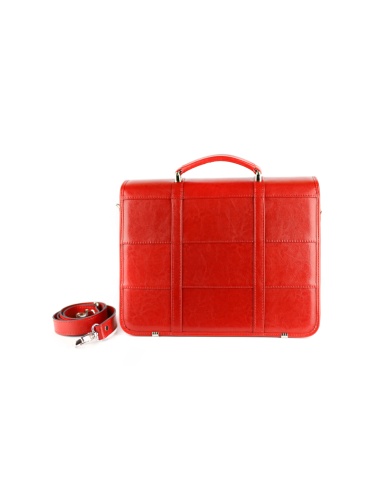 Teczka pasy mała - czerwony