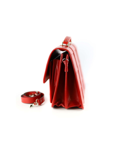 Teczka pasy mała - czerwony