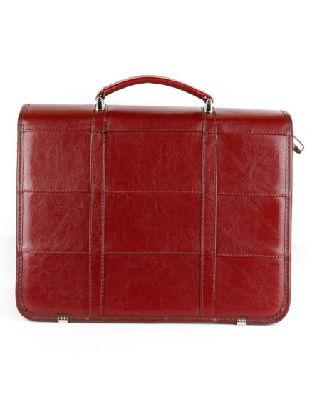 Teczka pasy mała - wiśnia