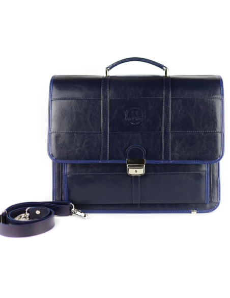 Teczka pasy duża - granat