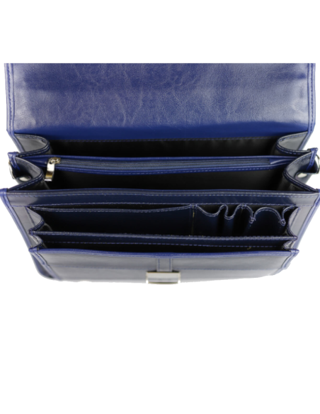 Teczka pasy duża - granat