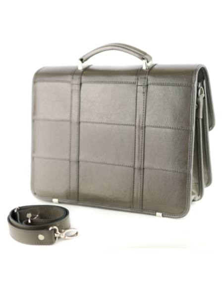 Teczka pasy duża - szary