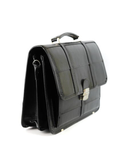 Teczka pasy duża - czarny