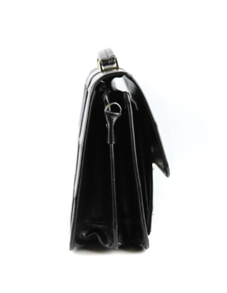 Teczka pasy duża - czarny