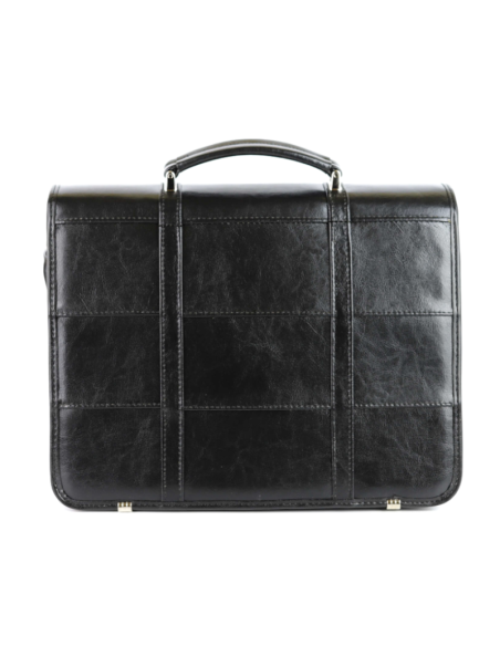 Teczka pasy duża - czarny