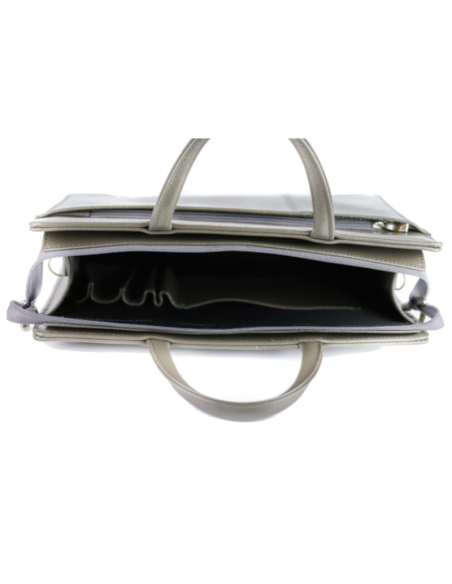 Dyplomatka damska-szara