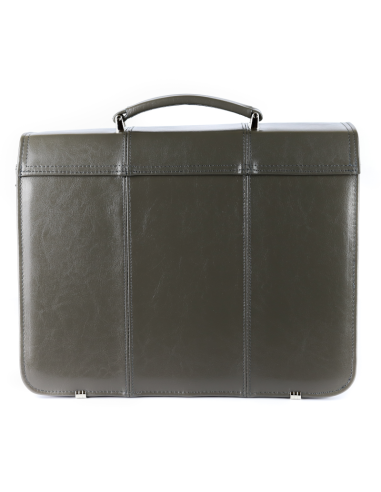 Teczka mała 2-komorowa - szary