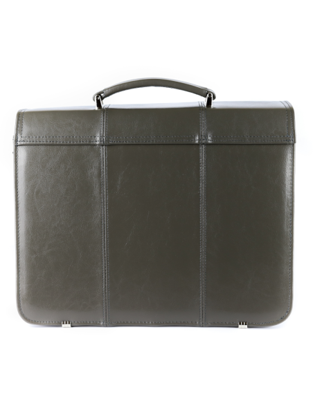 Teczka mała 2-komorowa - szary