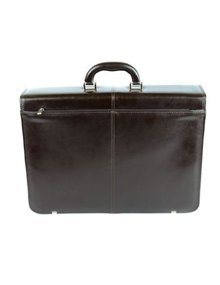 Teczka skórzana elegant - brąz