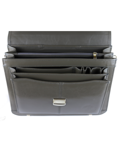 Torba męska 2-komorowa - szary